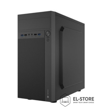 NATEC NATEC OBUDOWA PC HELIX MATX MINI TOWER USB-C CZARNA