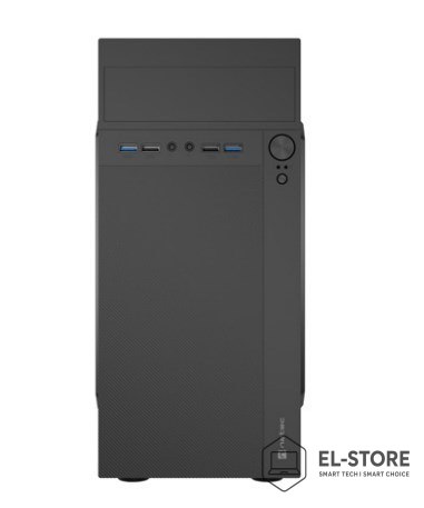 NATEC NATEC OBUDOWA PC HELIX MATX MINI TOWER USB-C CZARNA