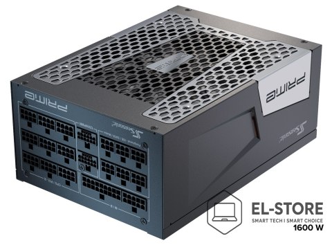 Seasonic Seasonic ATX3-PRIME-PX-1600 moduł zasilaczy 1600 W 20+4 pin ATX ATX Czarny