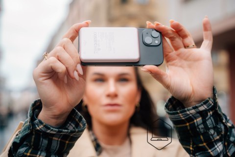 Verbatim Verbatim Charge 'n' Go Litowo-polimerowy (LiPo) 10000 mAh Bezprzewodowe ładowanie Różowy