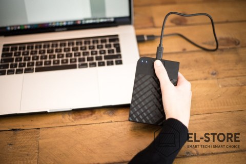 Verbatim Verbatim Fingerprint Secure zewnętrzny dysk twarde 2 TB USB Type-C 3.2 Gen 1 (3.1 Gen 1) Czarny