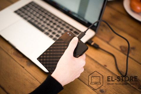 Verbatim Verbatim Fingerprint Secure zewnętrzny dysk twarde 2 TB USB Type-C 3.2 Gen 1 (3.1 Gen 1) Czarny