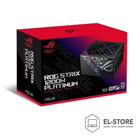 ASUS ASUS ROG -STRIX-1200P-GAMING moduł zasilaczy 1200 W 20+4 pin ATX ATX Czarny