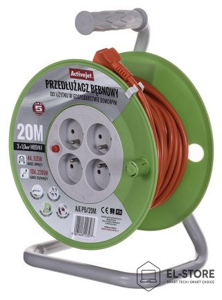 Activejet Przedłużacz bębnowy Activejet PB/20m