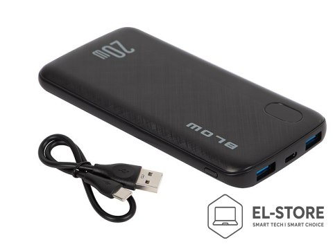 BLOW BLOW POWER BANK 10000MAH QC 20W CZARNY PB10B