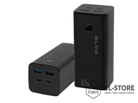 BLOW BLOW POWER BANK 20000MAH PD 65W CZARNY PB20G