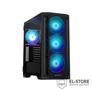 Chieftec Chieftec PC- obudowa GA-01B-L-OP APEX LUMO Midi Tower Czarny