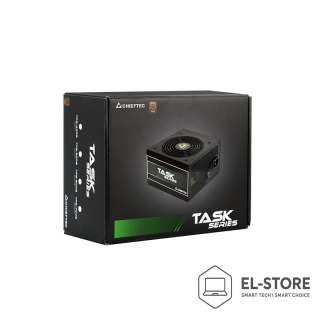 Chieftec Chieftec Task TPS-500S moduł zasilaczy 500 W 24-pin ATX ATX Czarny
