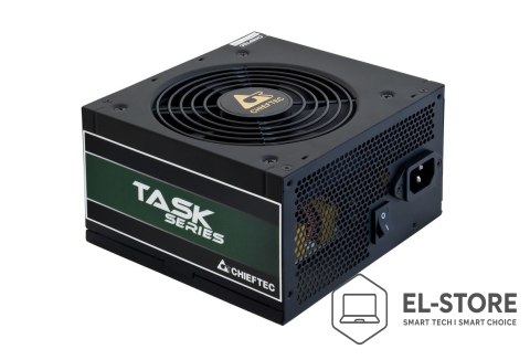 Chieftec Chieftec Task TPS-600S moduł zasilaczy 600 W 20+4 pin ATX ATX Czarny