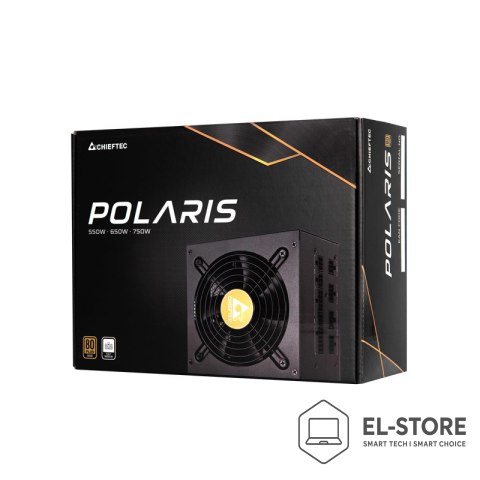 Chieftec Zasilacz Chieftec PPS-650FC 650W ATX 120mm 80+Gold aPFC