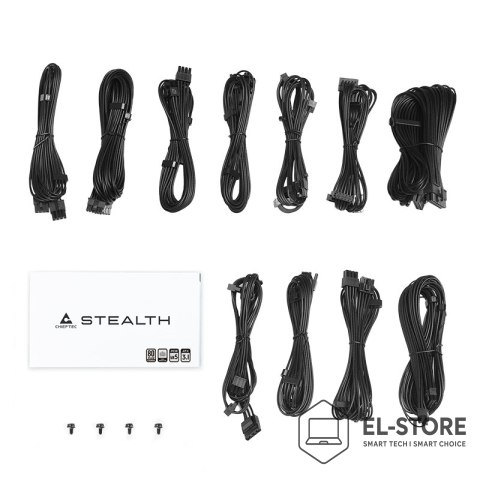 Chieftec Zasilacz Chieftec Stealth SPX-1200-FC 1200W ATX 135mm 80+ Platinum aPFC