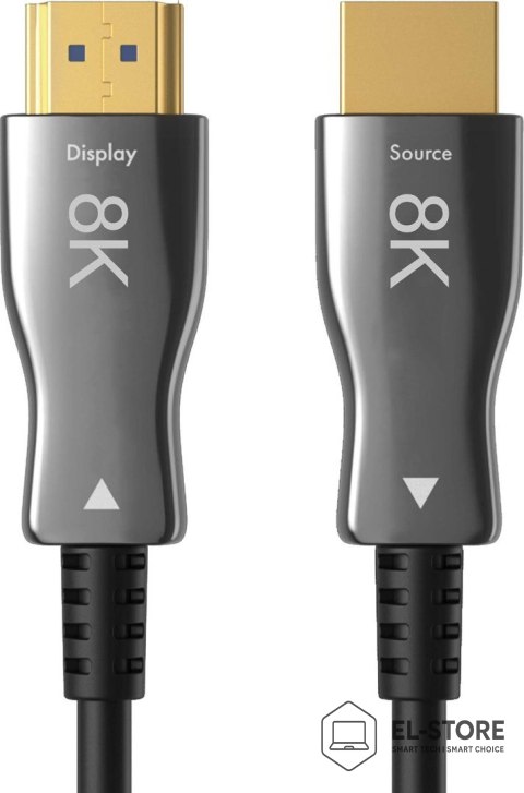 Claroc CLAROC KABEL HDMI 2.1 AOC, M/M, 4K@120HZ, 8K@60HZ, 10M, FEN-HDMI-21-10M