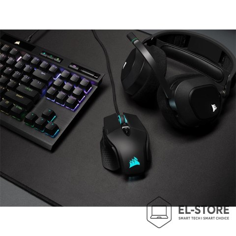 Corsair Mysz Corsair M65 RGB ULTRA (praworęczna) USB Typu-A Optyczna 26000 DPI