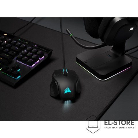 Corsair Mysz Corsair M65 RGB ULTRA (praworęczna) USB Typu-A Optyczna 26000 DPI