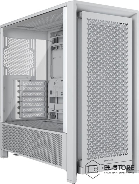 Corsair Obudowa komputera CORSAIR Geh Midi FRAME 4000D RS Mid-Tower, Biały