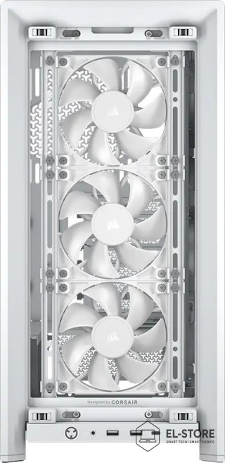 Corsair Obudowa komputera CORSAIR Geh Midi FRAME 4000D RS Mid-Tower, Biały