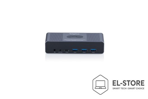 DIGITUS Digitus DS-12856 przełącznik KVM Szary