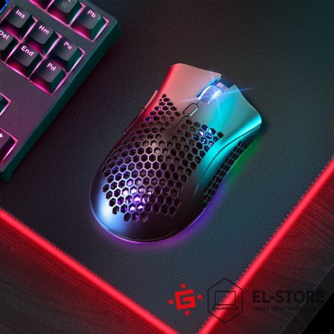 Defender DEFENDER MYSZ BEZPRZEWODOWA GM-709L WARLOCK RF RGB 2400DPI 8P, 5 TRYBÓW PODŚWIETLENIA, DZIUROWANA 52709