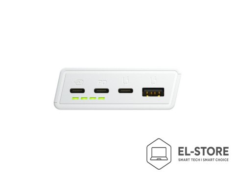 Green Cell GREEN CELL POWERBANK POWERPLAY 20S BIAŁY 20000MAH 22,5W 3X USB-C PD 1X USB-A