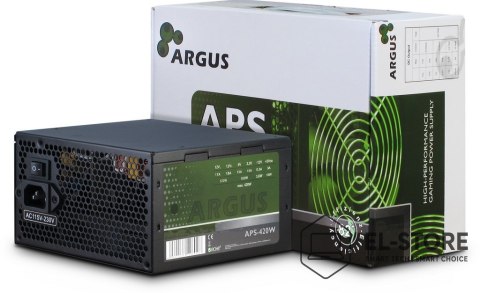 Inter-Tech Zasilacz Inter-Tech Argus APS - 420 W - 115 - 230 V - 47 - 63 Hz - +12V1,+12V2,+3,3V,+5V,+5Vsb,-12V - Aktywny - 103 W