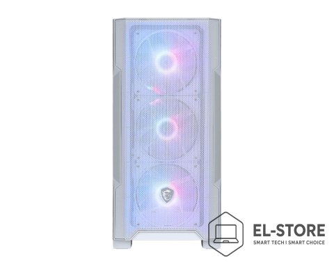 MSI Obudowa MSI MAG FORGE M100R mATX White ARGB