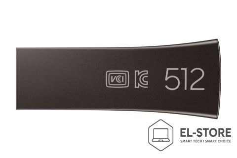 Samsung Samsung MUF-512BE pamięć USB 512 GB USB Typu-A 3.2 Gen 1 (3.1 Gen 1) Szary