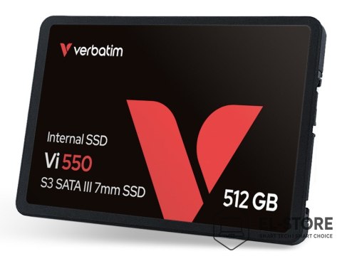Verbatim Dysk SSD Verbatim VI550 S3 49352 (512 GB ; 2.5"; SATA III)