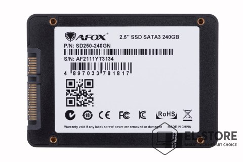 AFOX AFOX SSD 240GB TLC 555 MB/S SD250-240GN