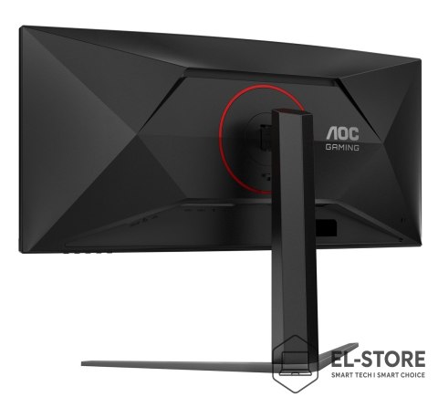 AOC Monitor AOC CU34G4Z 34-calowy, Szybkie VA, WQHD 21:9, 240 Hz, 1 ms, 3440 x 1440 pikseli, 450 cd/m2, ilość portów HDMI: 2, kolor 