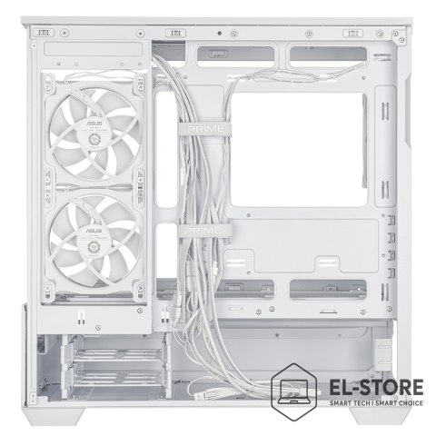 ASUS Obudowa ASUS PRIME AP202 TG ARGB WHITE