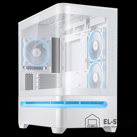 ASUS Obudowa ASUS PRIME AP202 TG ARGB WHITE