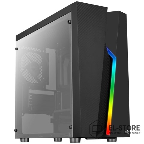 Aerocool OBUDOWA AEROCOOL PGS BOLT MINI BLACK RGB