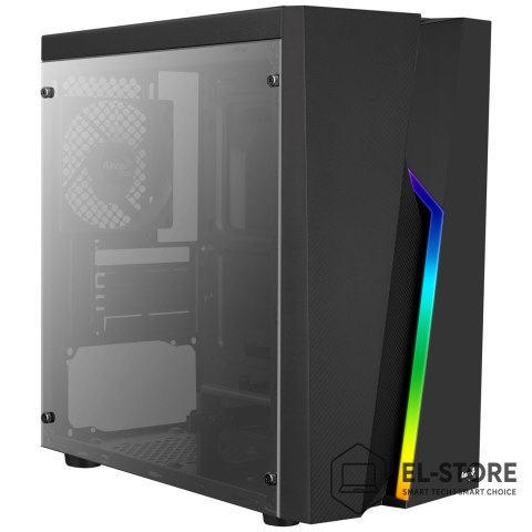 Aerocool OBUDOWA AEROCOOL PGS BOLT MINI BLACK RGB