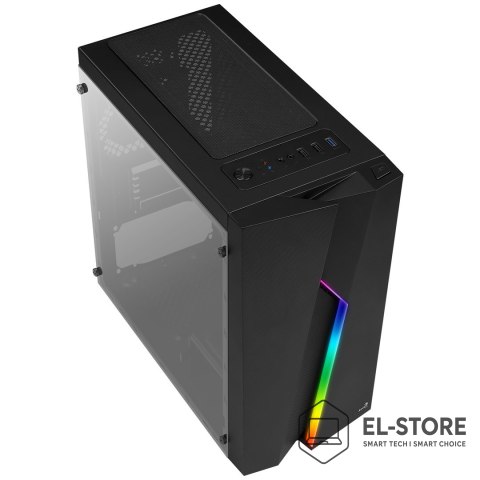 Aerocool OBUDOWA AEROCOOL PGS BOLT MINI BLACK RGB