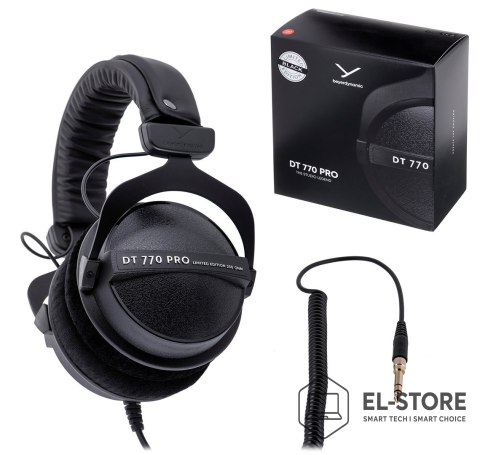 Beyerdynamic Beyerdynamic DT 770 PRO 250 OHM BLACK LIMITED EDITION - Słuchawki studyjne zamknięte