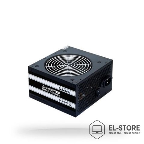 Chieftec Chieftec Smart GPS-600A8 moduł zasilaczy 600 W 20+4 pin ATX ATX Czarny