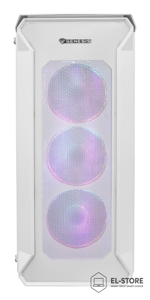 GENESIS GENESIS OBUDOWA IRID 505 ARGB BIAŁA MIDI TOWER NPC-1872