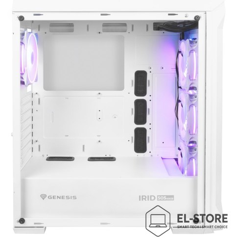 GENESIS GENESIS OBUDOWA IRID 505 ARGB BIAŁA MIDI TOWER NPC-1872