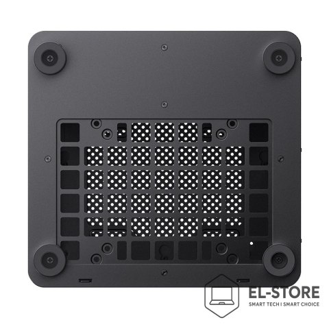 Jonsbo Obudowa PC Jonsbo TK-0, Mini-Tower, Mini-ITX, Tempered Glass, Holz - schwarz