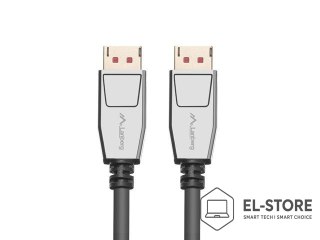 Lanberg LANBERG KABEL DISPLAYPORT M/M 20PIN V1.4 1.8M 8K CA-DPDP-20CU-0018-BK