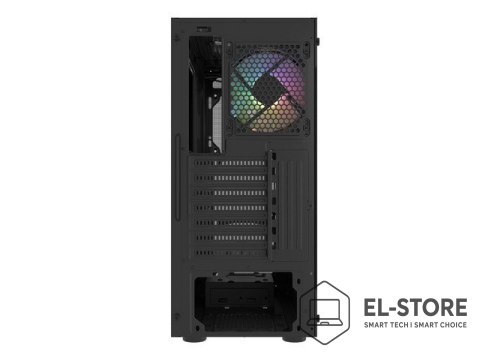 NATEC FURY OBUDOWA KOMPUTEROWA FURY SHOBO RGB MIDI TOWER Z OKNEM CZARNA