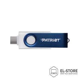 Patriot Memory PARTIOT FLASHDRIVE Xporter X550 64GB Dual USB A+C, 80MB/s Alu-plastic