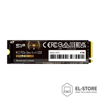 Silicon Power SSD Silicon Power US75 1TB M.2 Gen4 NVMe 7000/6000 MB/s (SP01KGBP44US7505)