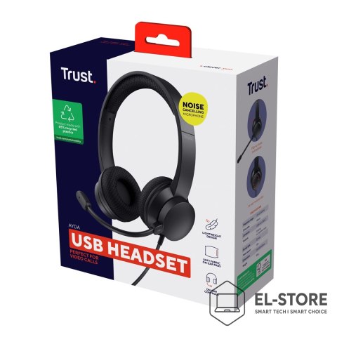 Trust Słuchawki TRUST AYDA USB-ENC