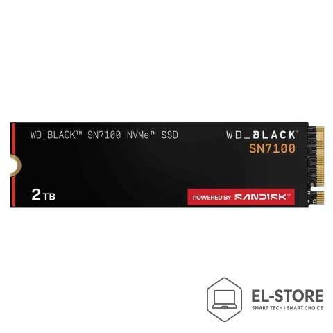 WD SSD WD Black SN7100 2TB NVMe WDS200T4X0E