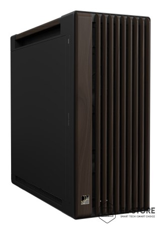 ASUS ASUS ProArt PA602 Wood Edition Modern Black - Metal Panel Midi Tower Czarny, Drewno