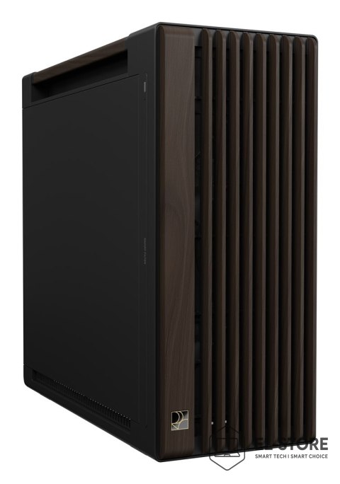 ASUS ASUS ProArt PA602 Wood Edition Modern Black - Metal Panel Midi Tower Czarny, Drewno