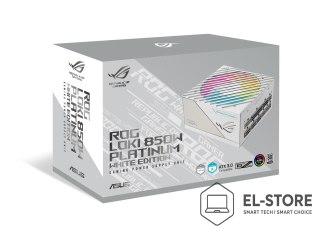 ASUS Zasilacz Asus ROG LOKI 850P WHITE SFXL