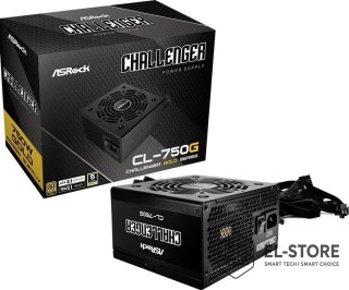 Asrock Zasilacz ASRock CHALLENGER 750W 80 Plus Gold