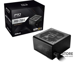 Asrock Zasilacz ASRock PRO-750G 750W 80 PLUS Gold